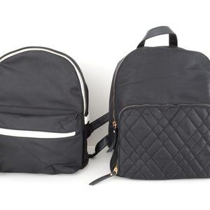 Two LD Black Backpacks in Excellent Condition
